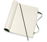 Notitieboek Moleskine large 130x210mm lijn soft cover myrtle green