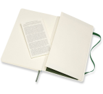 Notitieboek Moleskine large 130x210mm lijn soft cover myrtle green