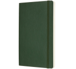 Notitieboek Moleskine large 130x210mm blanco soft cover myrtle green