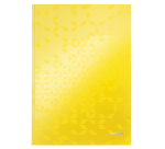 Cahier de notes Leitz WOW A4 ligné 160 pages 90g jaune
