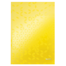 Cahier de notes Leitz WOW A4 ligné 160 pages 90g jaune