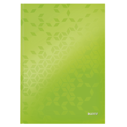 Cahier de notes Leitz WOW A4 ligné 160 pages 90g vert