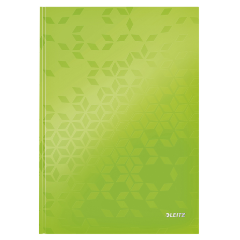 Cahier de notes Leitz WOW A4 ligné 160 pages 90g vert