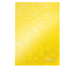 Leitz WOW Notebook A5 160 sheets 90g lined yellow
