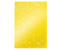 Leitz WOW Notizbuch A5 160 Blatt 90g liniert gelb
