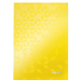 Cahier Leitz WOW A5 160 feuilles 90g ligné jaune