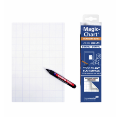 Magic-Chart Notes Legamaster Flipchart 200x300mm 25 feuilles blanc