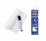 Magic-chart notes Legamaster whiteboard 20x30cm wit 25 vel
