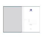Notitieboek Oxford Office Essentials A4 lijn 192 pagina' s 80gr blauw