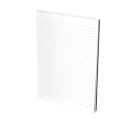 Bloc-notes Oxford Office Smart A4 ligné 50 feuilles 80-90g noir