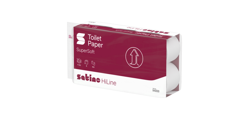 Papier toilette Satino Prestige MT1 043030 4 épaisseurs 150 feuilles blanc