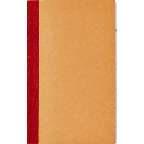 Livre de caisse 135x85mm 1 colonne 72 pages orange