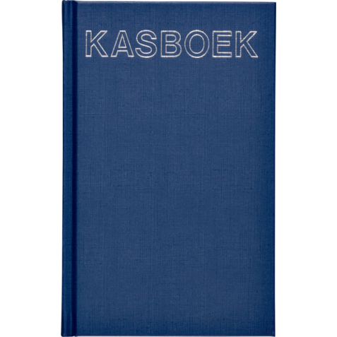 Livre de caisse relié 103x165mm 192 pages 1 colonne bleu