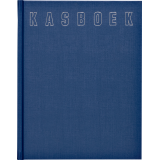 Kasboek 165x210mm 192blz 1 kolom blauw