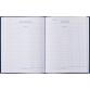 Livre de caisse 165x210mm 96 pages 2 colonnes bleu
