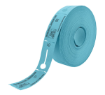 Coat check ticket Combicraft 2x nr 1-500 blue