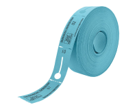 Ticket vestiaire Combicraft 2x nr 1-500 bleu