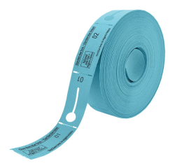 Ticket vestiaire Combicraft 2x nr 1-500 bleu