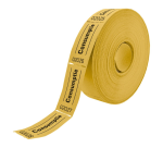 CombiCraft Consumption Voucher 57x30mm double-sided 2x 1000 pieces yellow