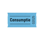 Consumption voucher CombiCraft 57x30mm double-sided 2x 1000 pieces blue