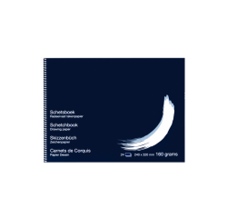 Schetsboek Papyrus 240x320mm 160gr 24 vel