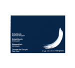 Bloc croquis Papyrus 320x480mm 160g 24 feuilles