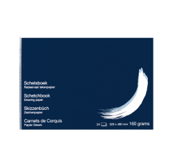 Schetsboek Papyrus 320x480mm 160gr 24 vel