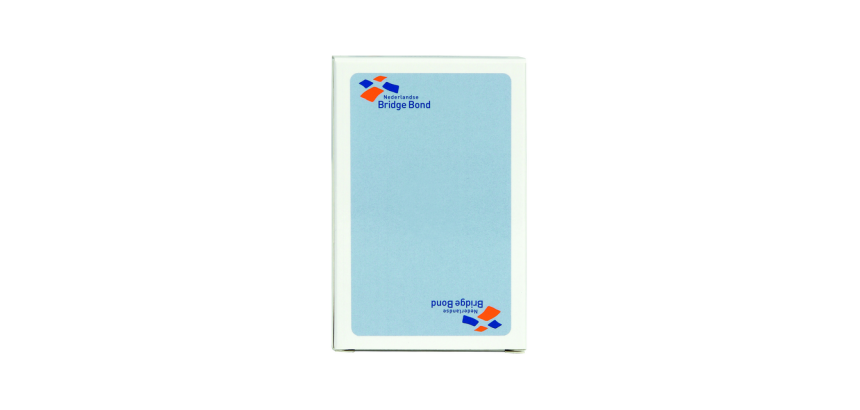 Jeu de cartes Bridge bleu