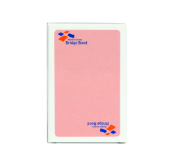 Jeu de cartes Bridge rose