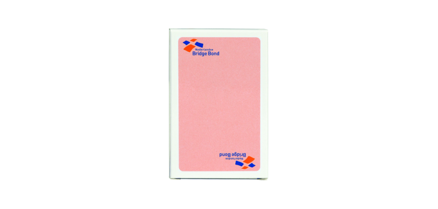 Jeu de cartes Bridge rose