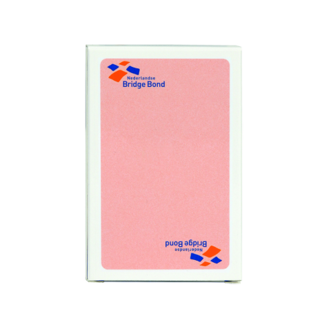 Jeu de cartes Bridge rose