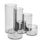 Organiseur MAULtubo 6 compartiments Ø150x125mm transparent
