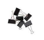 Maul 21519 Foldback-Klemmer 51mm schwarz - 6er-Pack