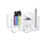 Multipot à crayons BRAVO, 5 compartiments