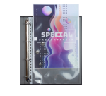 Pochette Kangaro A4 23 perforations PP 0,12mm lisse 10 pièces