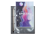 Pochette Kangaro A4 23 perforations PP 0,12mm lisse 10 pièces