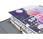 Pochette Kangaro A4 23 perforations PP 0,12mm lisse 10 pièces