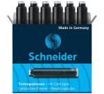 Inktpatroon Schneider din zwart doos à 6 stuks