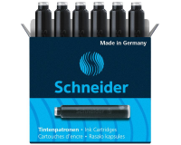 Schneider ink cartridge DIN black box of 6 pieces