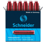 Inktpatroon Schneider din rood doos à 6 stuks