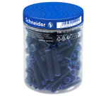 Cartouches d’encre Schneider DIN bleu roi pot 100 pièces