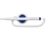 Stylo bille de comptoir Schneider Klick-Fix Medium bleu blister 1 pièce