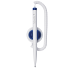 Stylo bille de comptoir Schneider Klick-Fix Medium bleu blister 1 pièce