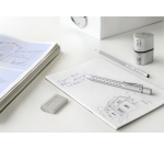 Taille-crayon Faber-Castell 2001 Trio Grip argent