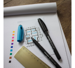 Fineliner Schneider Topliner 967 0,4mm noir