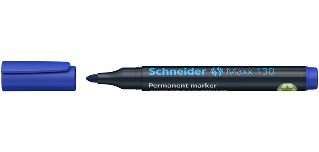 Viltstift Schneider Maxx 130 rond 1-3mm blauw