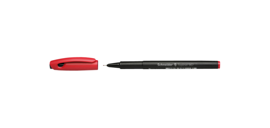 Fineliner Schneider Topliner 967 0.4mm rood