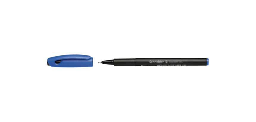 Fineliner Schneider Topliner  967 0.4mm blauw