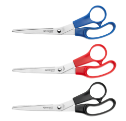 Kantoorschaar Westcott 210mm rvs assorti 3 stuks