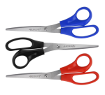 Kantoorschaar Westcott 210mm rvs assorti 3 stuks